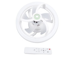 Ventilador LED E27 com Controle Oscilante 360° Silencioso Aromaterapia 100 245v S/MARCA