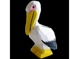Wudimals, Figura de Pelicano, K, Play Branco BRILVIBERA