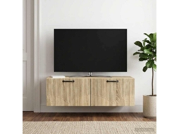 Vidaxl Gabinete De Tv De Parede Carvalho Sonoma 98 X 41 X 30 Cm