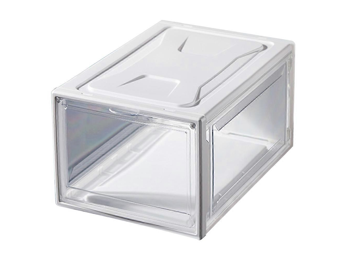 Caixa De Sapatos Transparente Com Padrão De Concha, Dobrável, 1 Pacote Olysi Shop