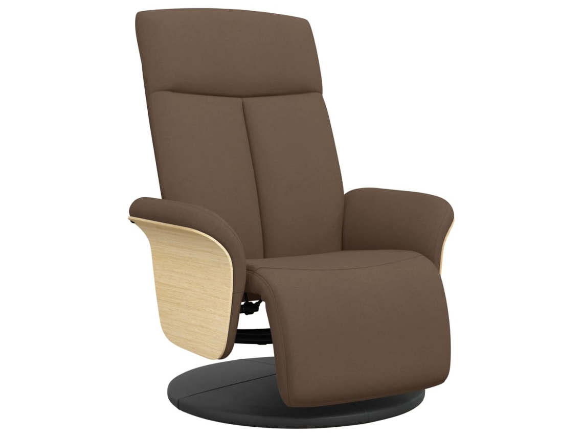 Recliner Chair, Recliner Chairs Vidaxl Marrom Tecido
