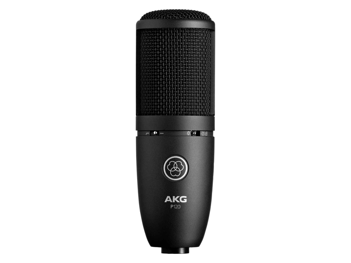 Akg Microfone Condensador P120