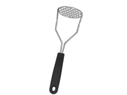 Molinillo De Papa Prensado Para Puré Y Jugo Herramienta De Acero Inoxidable Ecológica Para Frutas Y Verduras Negro
