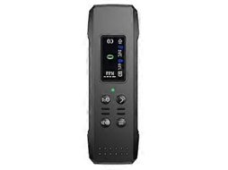 Testador eletroquímico portátil de CO2 Slowmoose com visor LCD, detector de PPM com alarme sonoro e luminoso e lembrete de bateria fraca, preto