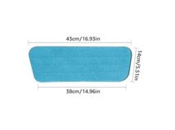 Cabeças e pads de espuma microfibra para limpeza LAXISCREED