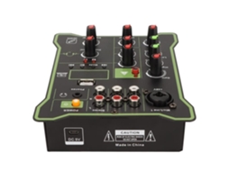 Mesa de Mixagem de Mixagem de Linha de 5 Canais HURRISE Mesa de Mixagem de Dj de 5 Canais Mesa de Mixagem de Som de Projetor de Vídeo