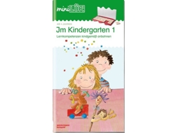 Livro miniLÜK. Im Kindergarten 1 Lernkompetenzen kindgemäß anbahnen de Michael Junga (Alemão)