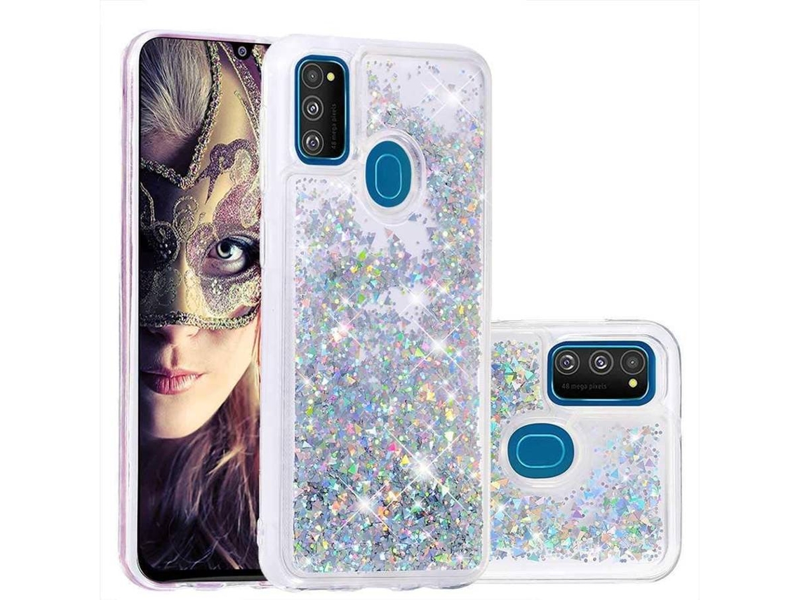 Capa Samsung Galaxy M30S HONGWE. Prateado