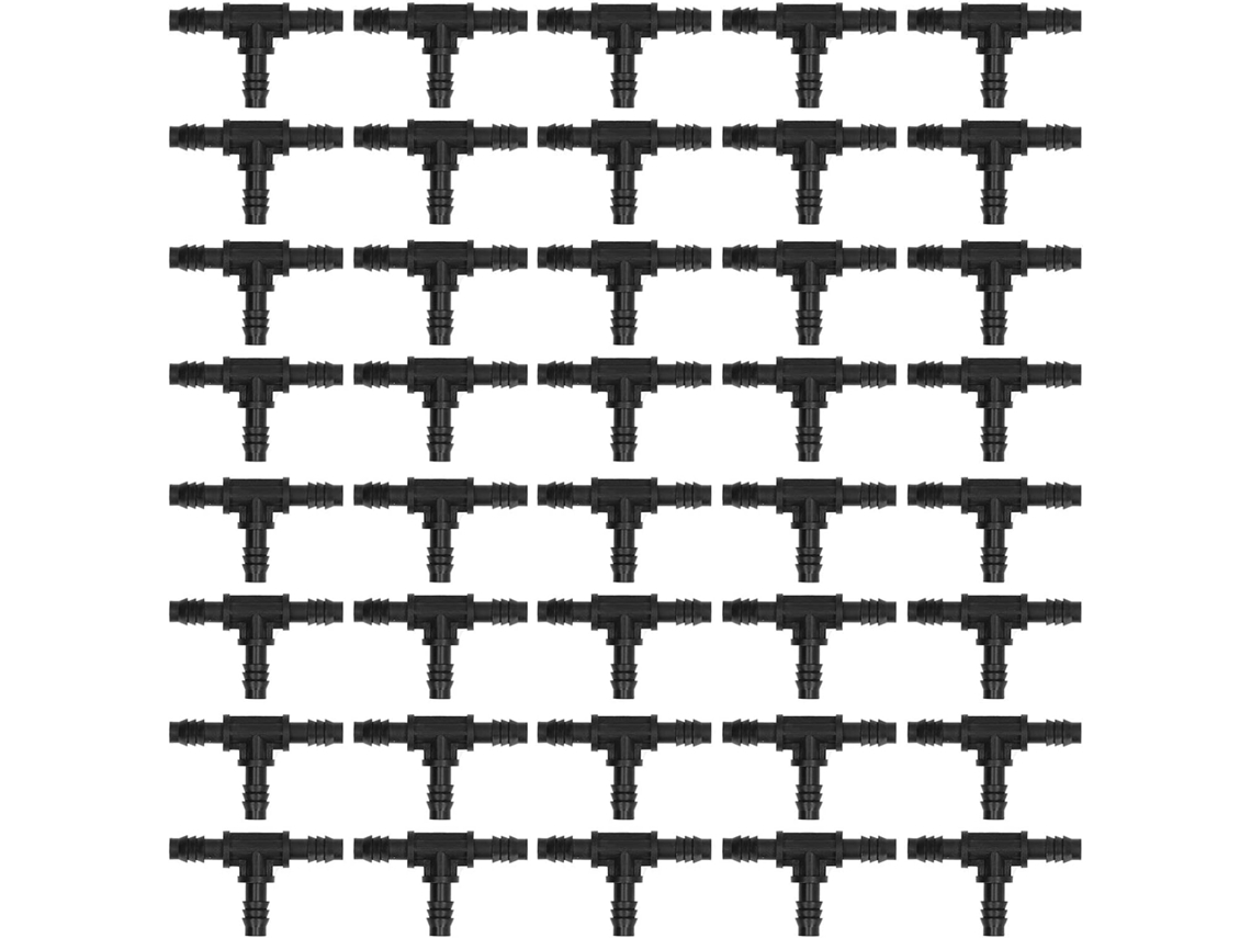 Conjunto De 40 Conectores T Com Espigão, Conector Para Mangueira