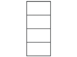 Sliding Door, Sliding Doors Vidaxl Preto Vidro (90 X 205 Cm)