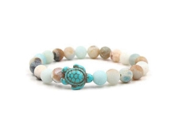 Pulseira De Rastreamento De Tartaruga Marinha Resistente E Durável Pulseira De Pedra Turquesa Para Mulheres Meninas Joias Presentes Yuhao Nostalgia88