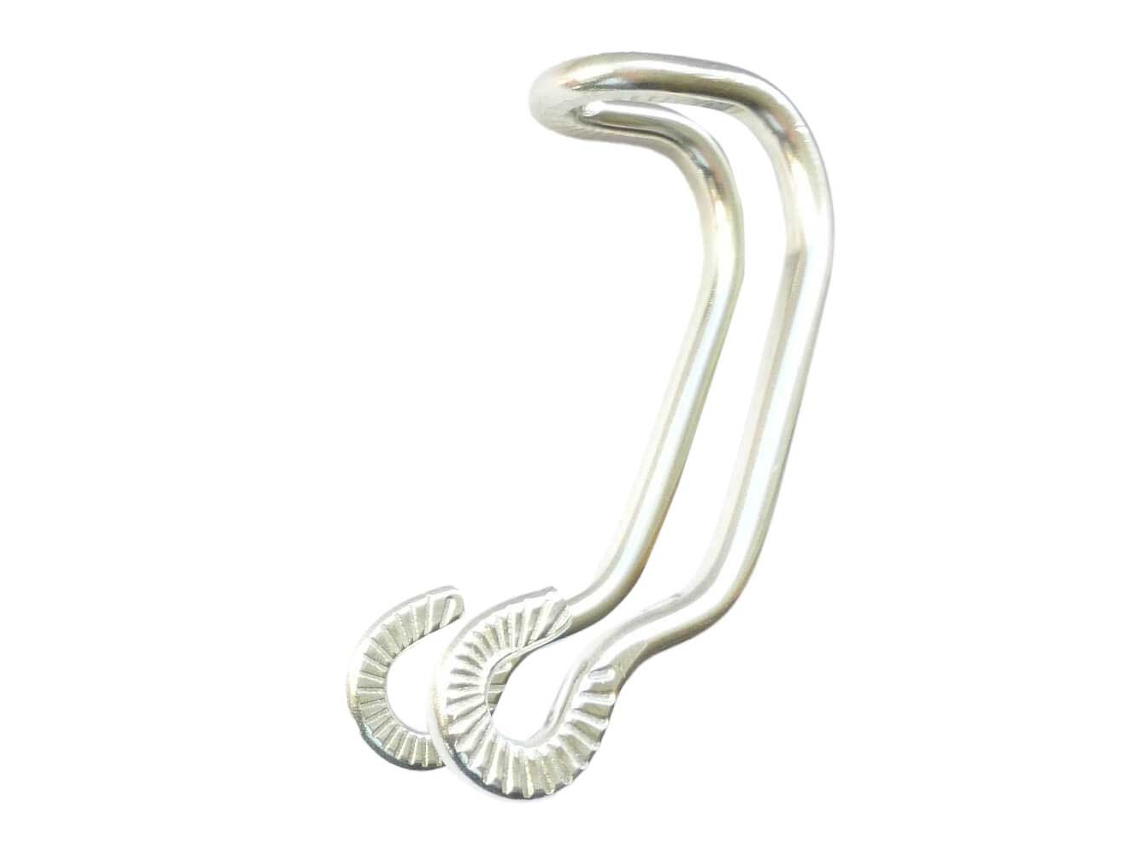 Suporte de Luz Frontal 475Du Prateadobusch&Muller