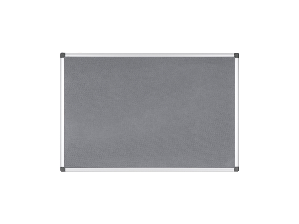 Bi Office Maya Quadro De Avisos Em Feltro Cinzento Com Moldura Em Alumínio, 90 X 60 Cm Fa0342170