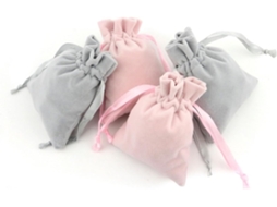 Conjunto 6 Saquinhos Veludo GOKOCO