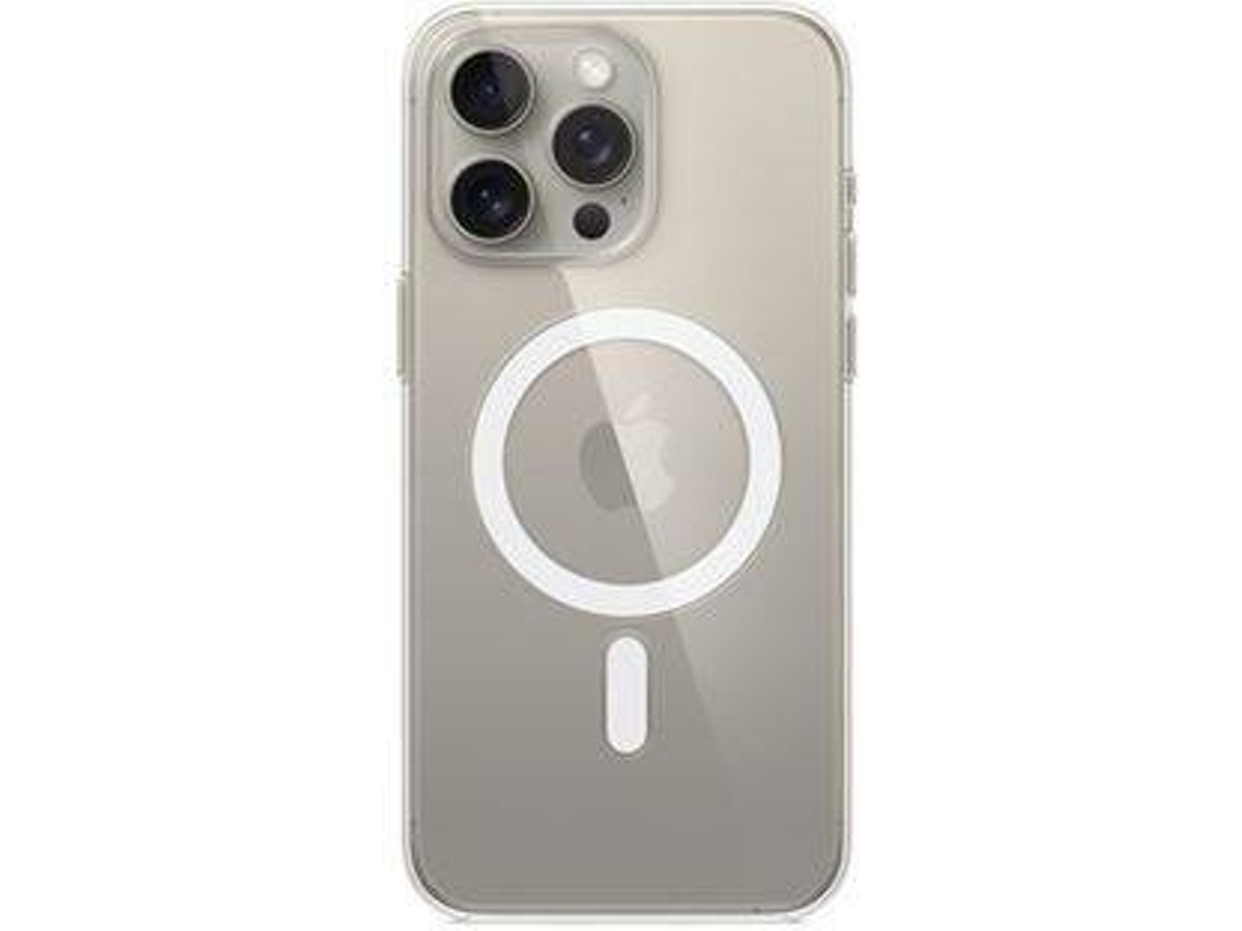 Capa APPLE iPhone 15 Pro Max Clear Case com MagSafe (Transparente)