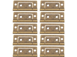 Conjunto De 10 Dobradiças Metal Para Portas Armários Cozinha, Dobradiças Ocultas Com Alta Capacidade De Carga E Baixo