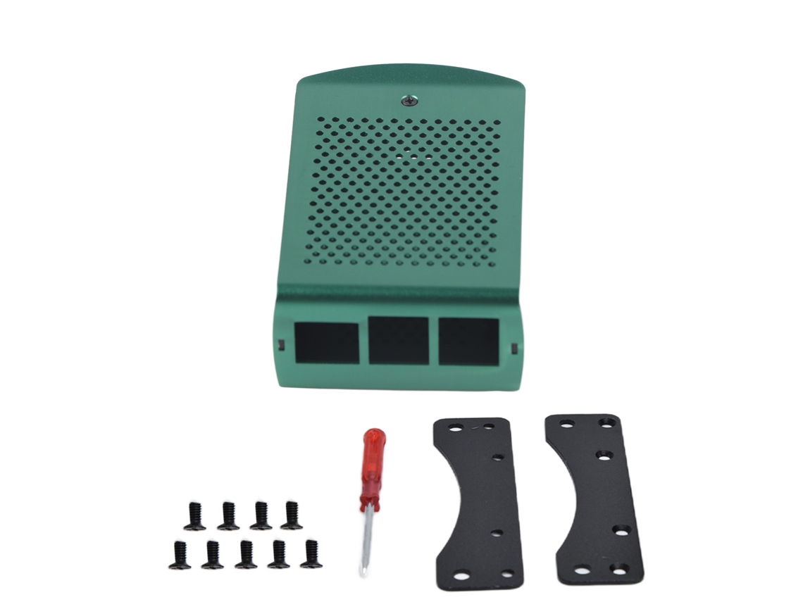 Capa de Alumínio para Raspberry Pi 2 3 B+ Sem Ventoinha