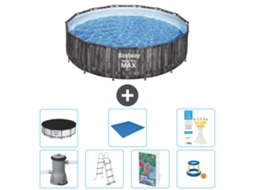 Bestway Piscina Bestway Steel Pro Max Redonda - 427x107 Cm - 8-peças S568