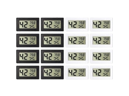 Mini Higrômetro Termômetro Digital Com Monitor De Umidade Interna, Visor Lcd Eletrônico E Medidor De Umidade T