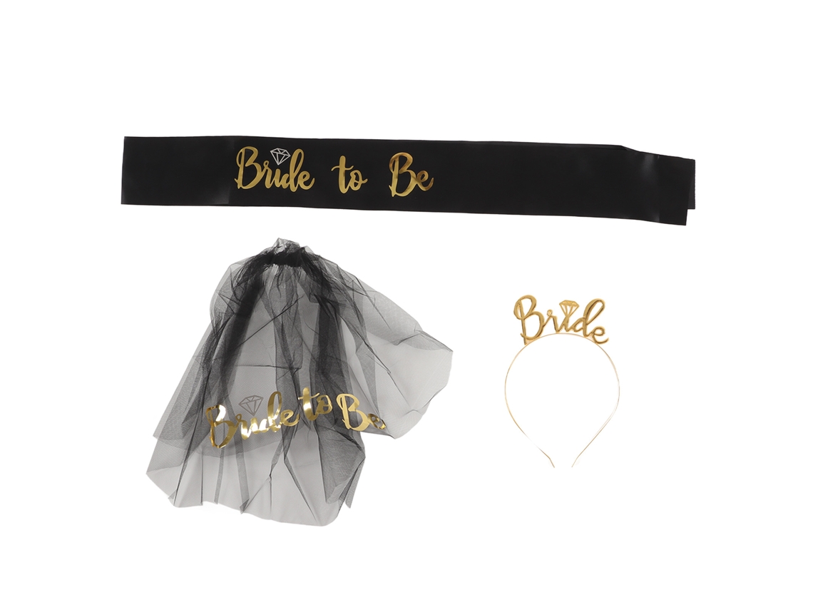 Tiara Novia Com Véu De Casamento Ribbon Fringe E Sash De Satin Presente Para Noiva Por Ser