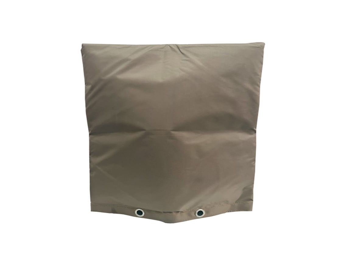 Capa De Isolamento Para Prevencion De Retorno De Cor Marrom Café 24x24 Polegadas Other