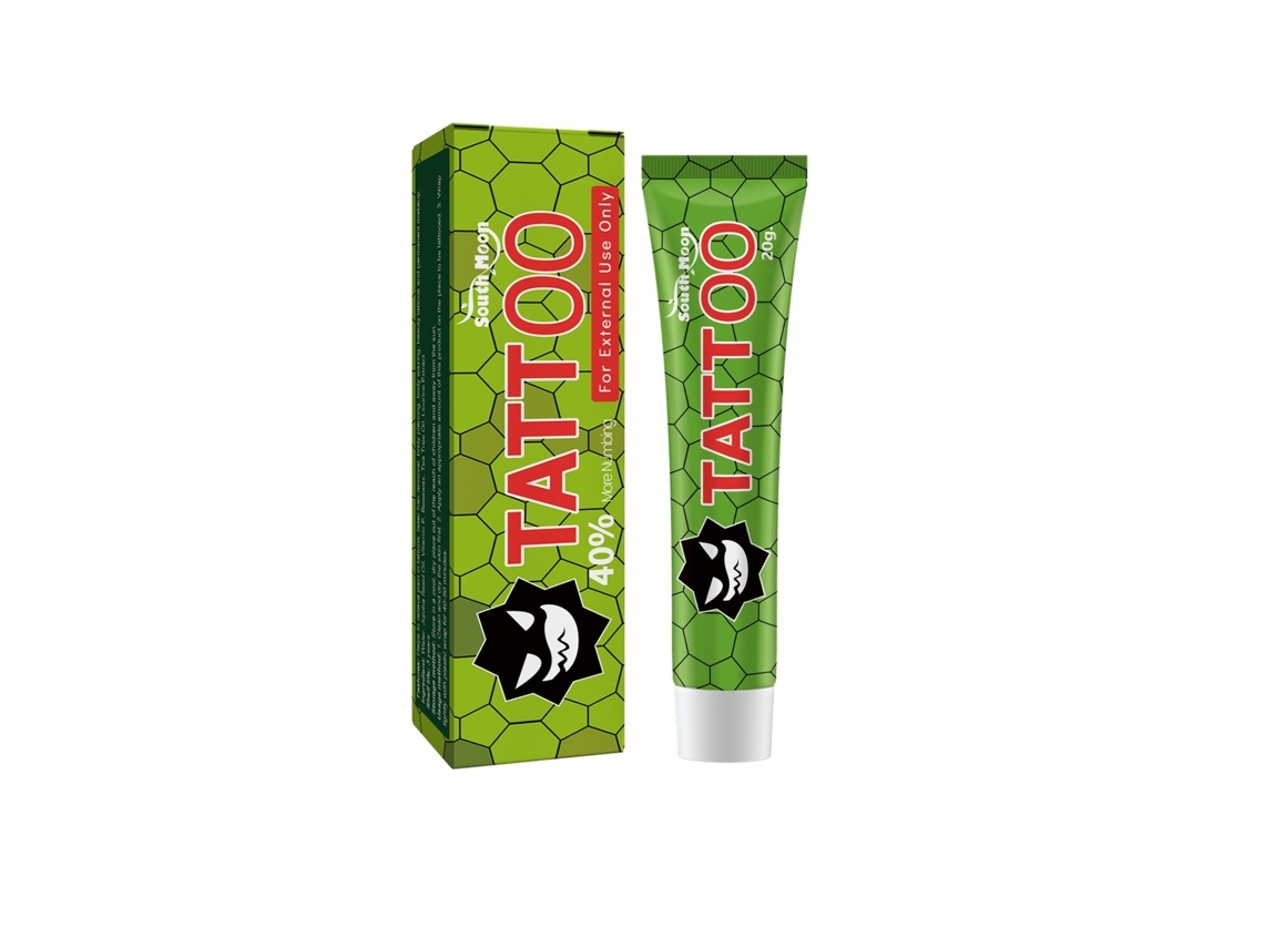 Creme South Moon Alivia Dor de Tatuagem e Repara Pele