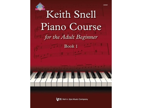 Livro Keith Snell Piano Course Adult Book 1 de Keith Snell (Inglês)