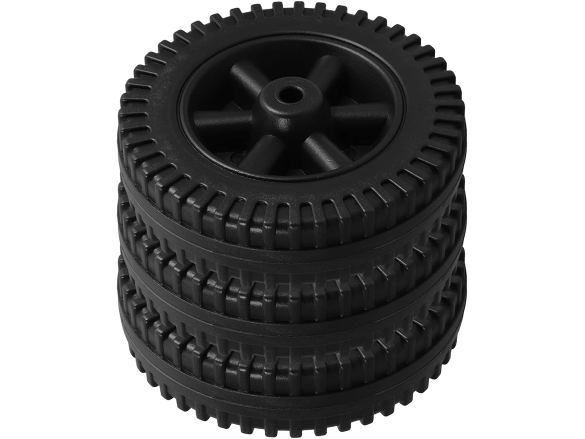 Rodas De Reposição Para Churrasqueira De 3 X 6 Polegadas - Rodas De Plástico Para Carrinho