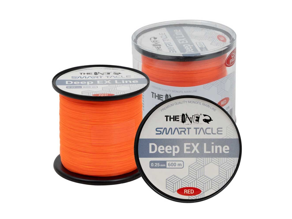 Monofilamento The One Deep Ex Soft 600 M Laranja 0.280 Mmthe One Fishing