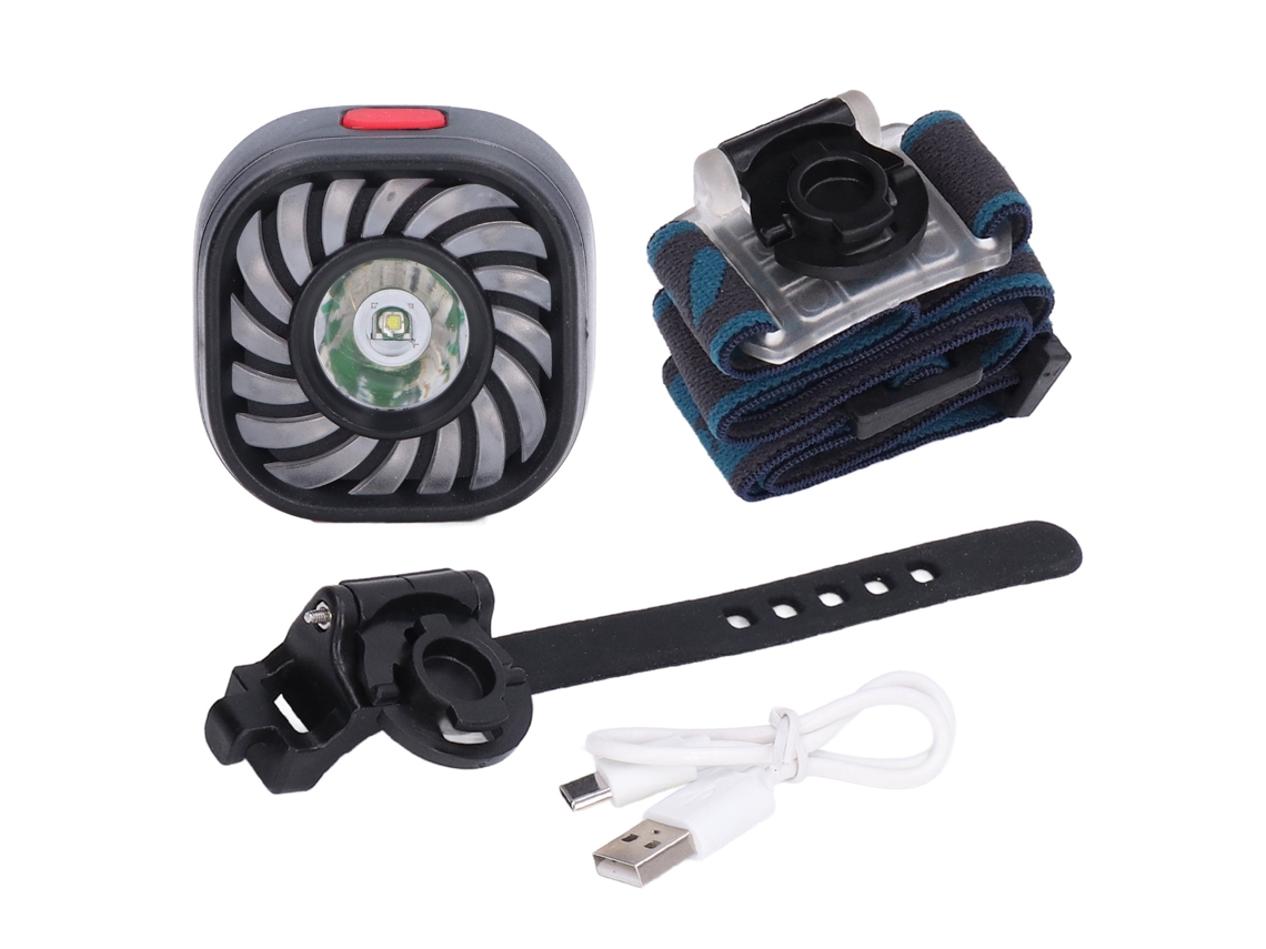 Rebe-lanterna Frontal Led Recargable Via Usb Com Gancho Magnético 7 Modos Impermeável Para Exterior