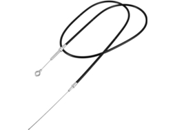 Kit de cabo de acelerador de kart de 71 polegadas com ponteira metálica para motores.