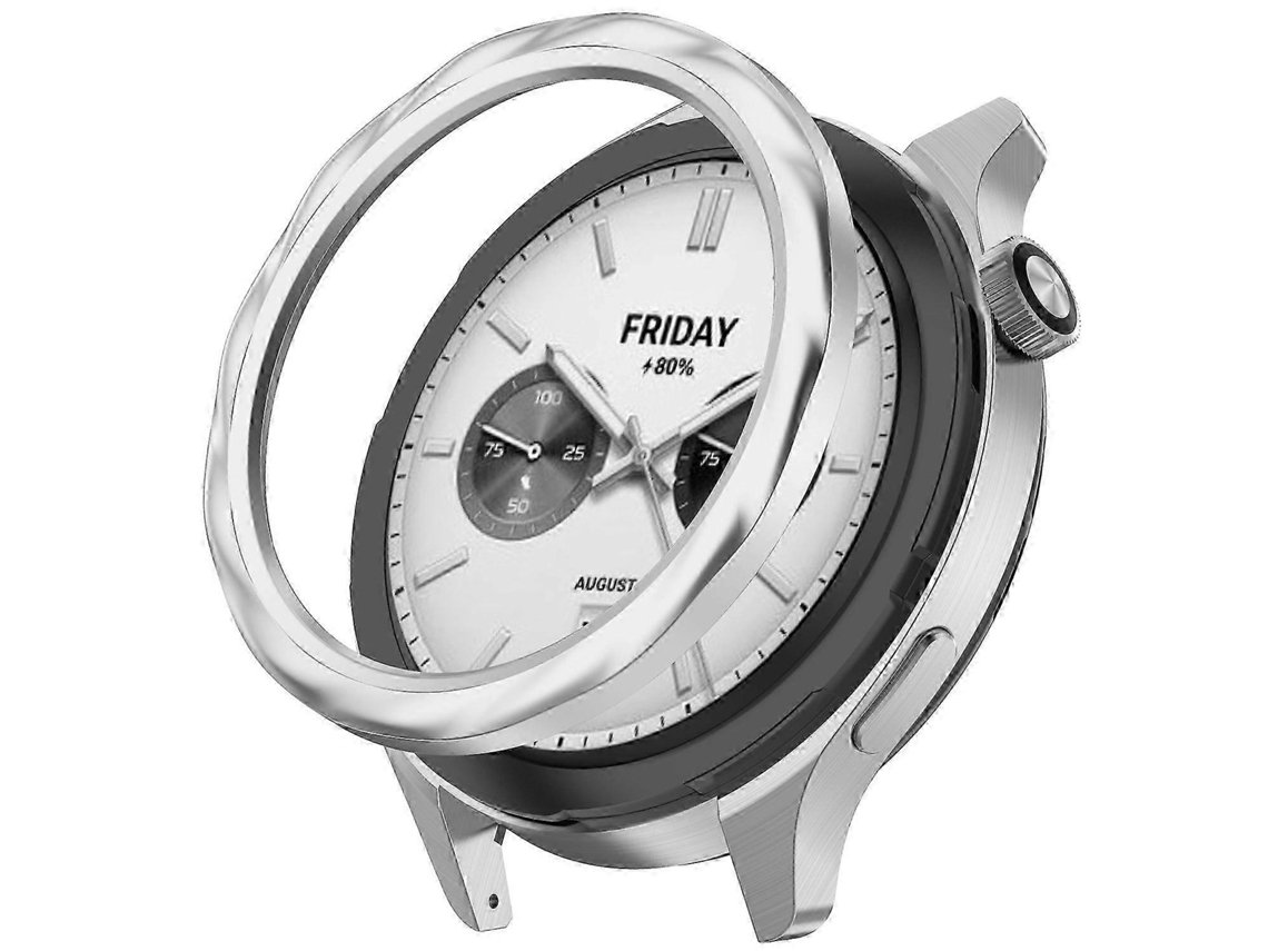 Anel de moldura de aço inoxidável 316 para Xiaomi Watch S4/s4 eSIM/s3/s3 eSIM Ly Ebike