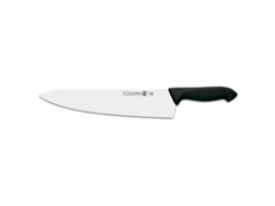 Faca de Chef Proflex Preta com 3 Claveles de 30 cm