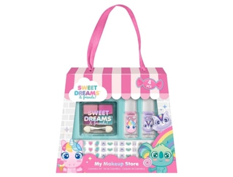 Conjunto De Maquilhagem Com Espelho Sweet Dreams Friends Kl11659