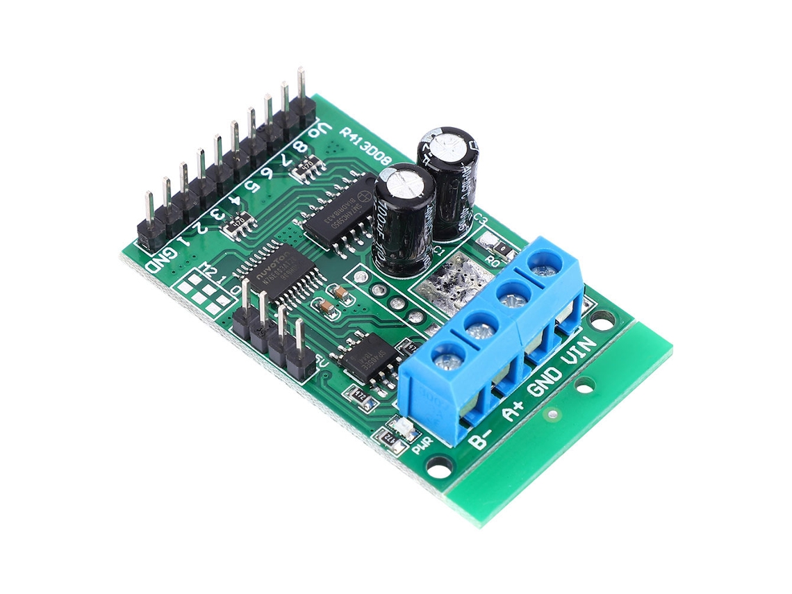 Módulo de Relé com Controle RTU PLC Modbus RS485 RS232 TTL 5v Interface UART | S/MARCA