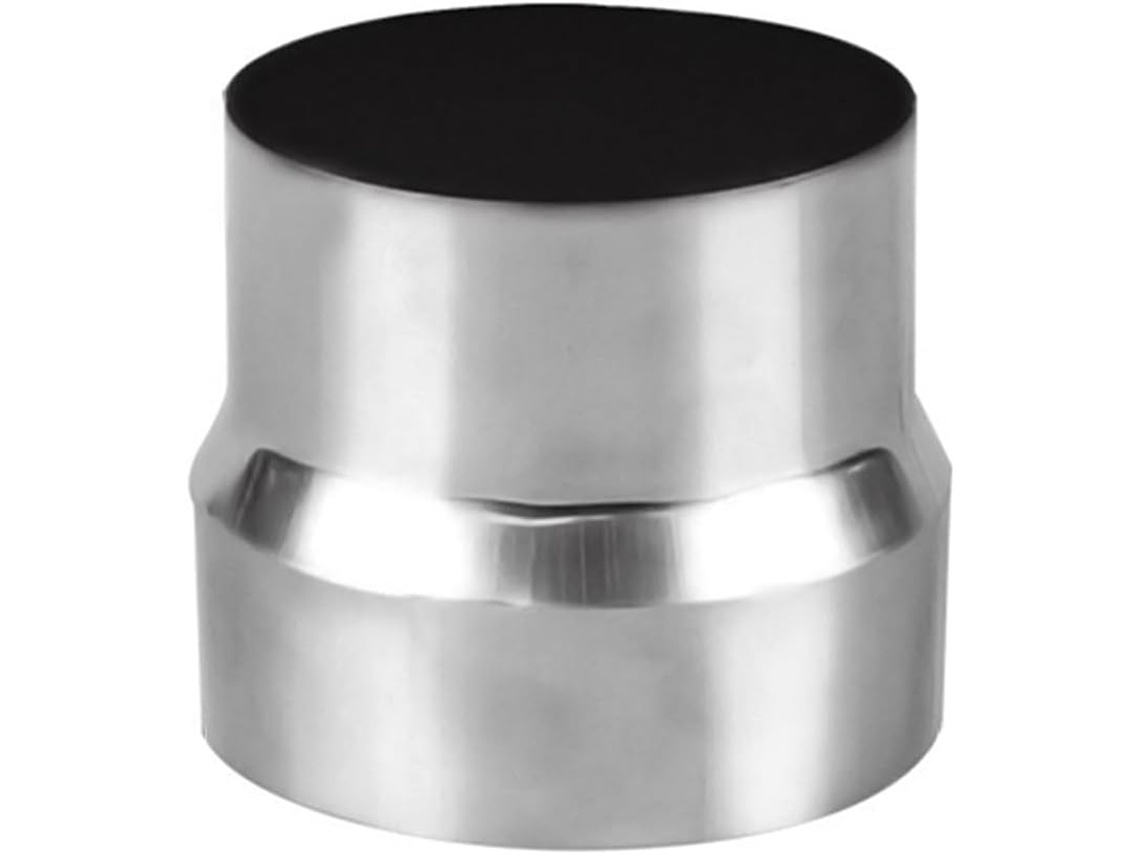 Grelha de Ventilação Westux em aço inox circular com aletas para saída de ar 400 mm S/MARCA