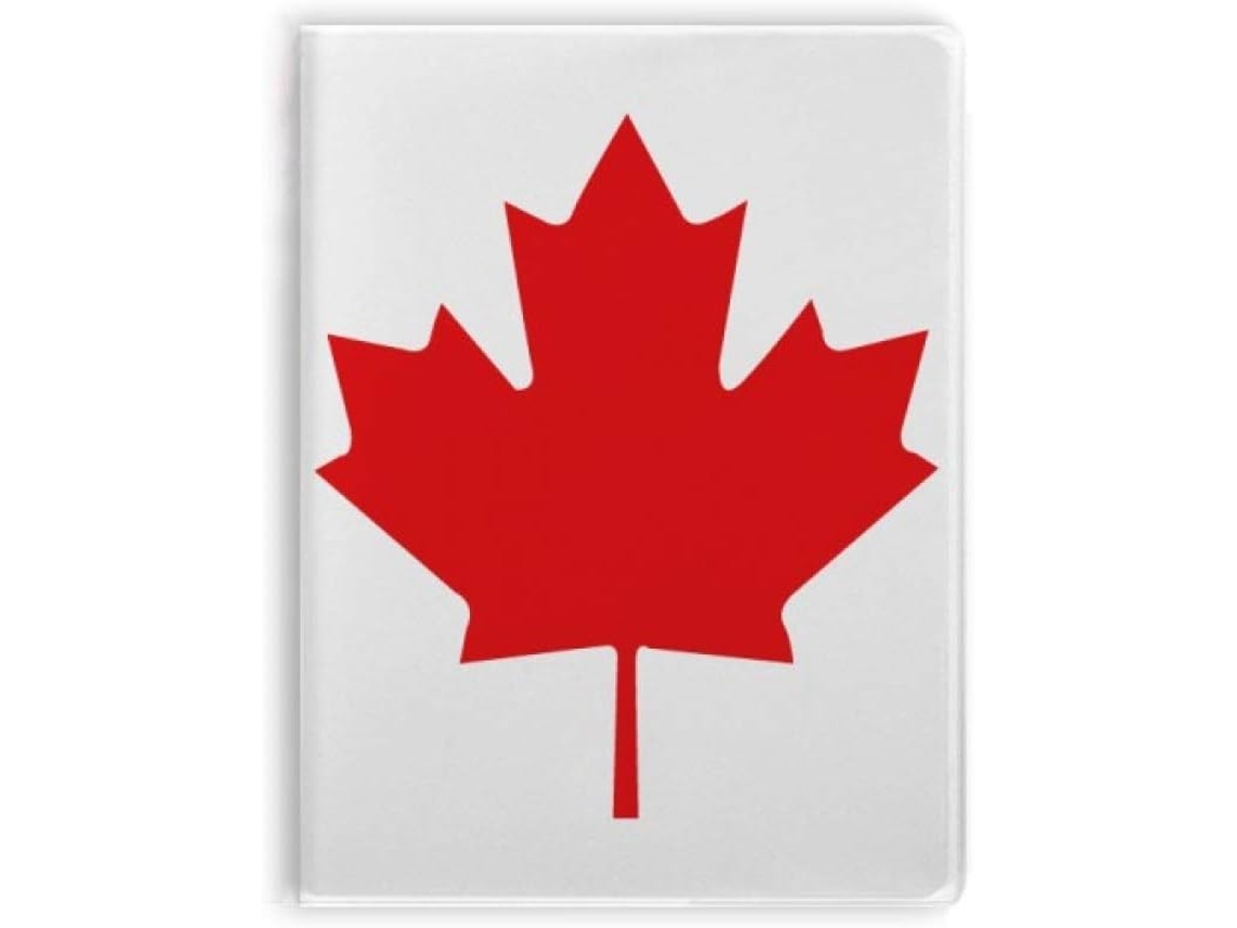 Carnet De Notas Com Sopa De Cobertura Red Maple Leaf Pattern