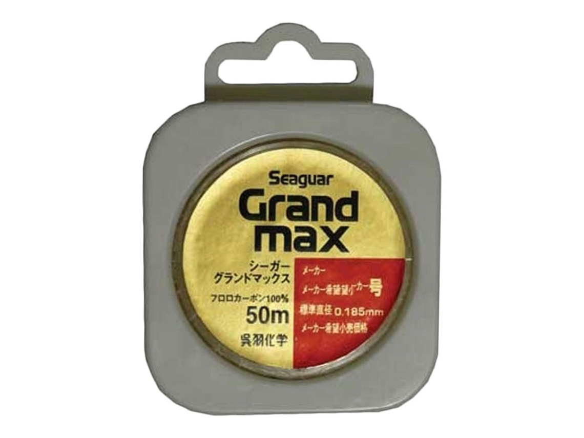 Fluorocarbono Grand Max 50 M Dourado 0.165 Mmseaguar