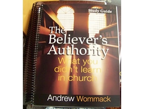 Livro Believers Authority Study Guide de Andrew Wommack (Inglês)
