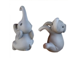 Suportes Para Vasos Elefante Cartoon Conjunto De 2