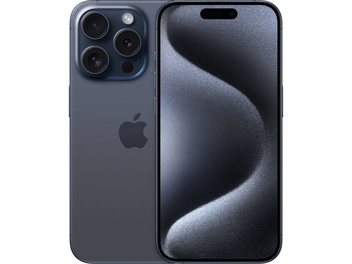 iPhone 15 Pro APPLE (Recondicionado Flippers Como Novo - 6.1'' - 1 TB - Titânio Azul)