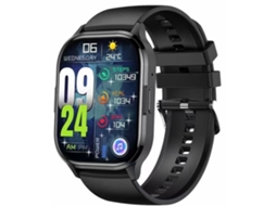 Smartwatch Com Tela Amoled Chamada Bluetooth Assistente De Voz Monitoramento De Frequência Cardíaca E Pressão Arterial E Vários Modos Esp Yunzii