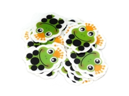 20pcs Adesivo Termométrico Infantil Cartoon Flexível Para Testa Bebê Monitor Temperatura
