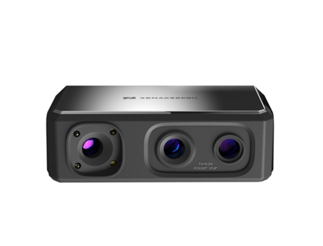 Scanner 3D 3dmakerpro Seal Lite com precisão de 0,02 mm, 10 fps e compatível com Android/ios/win10/macos!