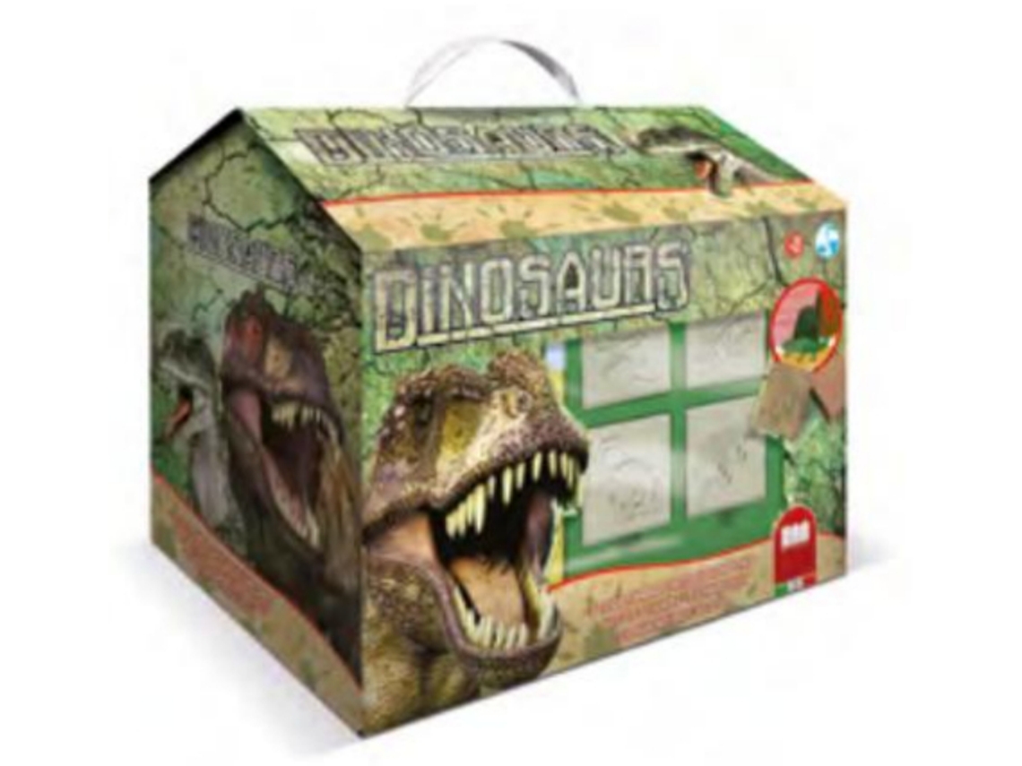 Conjunto de carimbos para crianças MULTIPRINT Dinosaurs (3 anos)