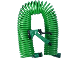 Mangueira Espiral De Água Com 5 Modos Pulverização, Bico Pulverização