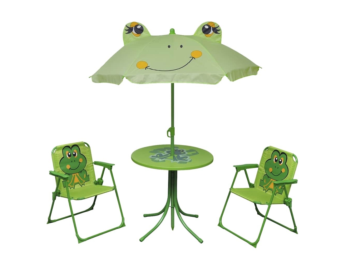 Garden Table And Chair, Garden Tables And Chairs Vidaxl Verde Tecido (n/a)