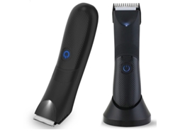 Aparador De Pelos Masculino Para Remoção De Pelos No Corpo, Virilhas E Zona Púbica. Preto Hexinyigjly