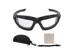 Óculos Anti-nevoeiro Com Lentes Duas Camadas, Anti-risco, Resistente A Impactos E Uv Para Ciclismo