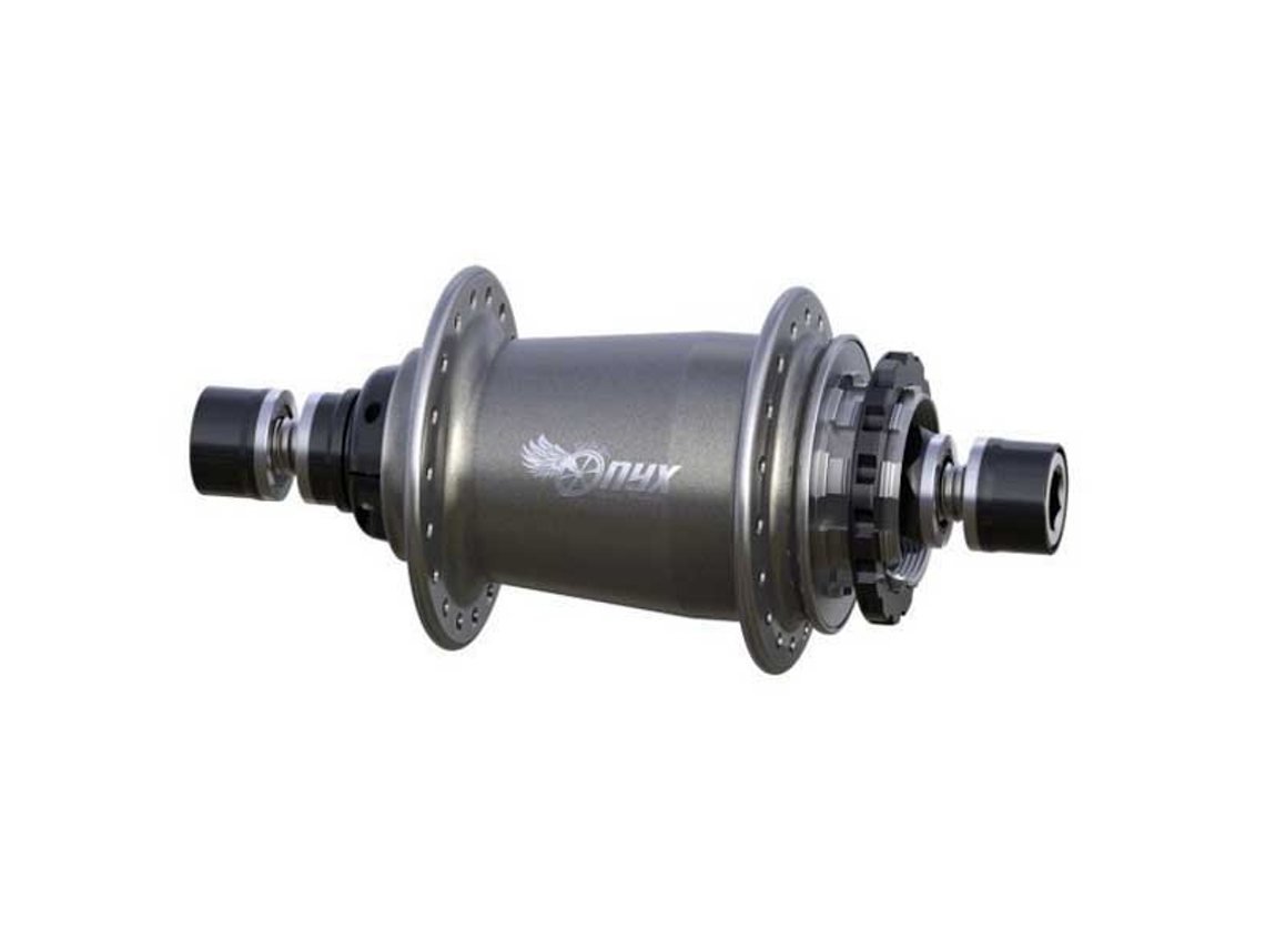 Cubo Traseiro Ultra Hg Cassette Female-Axle Prateado 36H / 10 X 110 Mmonyx